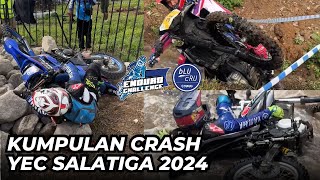 Kumpulan Crash Moment di Yamaha Enduro Challenge YEC Salatiga 2024 [upl. by Tonye891]