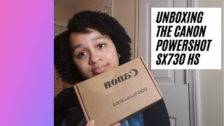 Unboxing the Canon PowerShot SX730 HS [upl. by Medwin545]