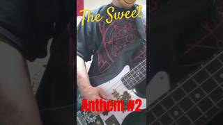 the sweetAnthem 2level headedthesweetclassicrock clasicalmusicbasscover sicsiksam [upl. by Crescint159]