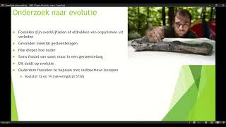 Klas 4 VWO Thema 4 Evolutie Basisstof 6 Onderzoek naar evolutie deel 2 [upl. by Middlesworth]