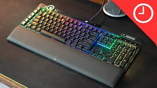 Corsair K100 Review New flagship gaming keyboard with crazy speed [upl. by Lefty551]