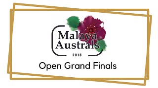 Grand Finals of Malaya Australasian Debating Championship 2018 Open Category [upl. by Joyce]