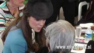 Royal visit to the Normandy Veterans in Arromanches [upl. by Annadiana]