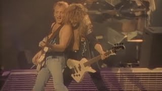 Def Leppard  Hysteria Live  In the Round In Your Face   Hysteria World Tour ᴴᴰ [upl. by Clementia769]