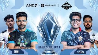 AMD x Windows 11 Presents UE Pro Showdown S2  League Stage Day1  Ft SouL Godl RNT OG etc [upl. by Trisha]