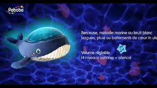 Veilleuse Baleine Aqua Dream [upl. by Blondie]