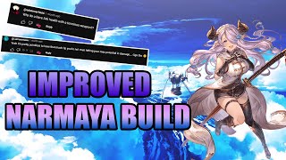 I spent over 2 MONTHS making my IMPROVED NARMAYA BUILD in Granblue Fantasy Relink [upl. by Canotas873]