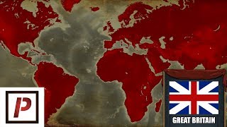 EU4  Timelapse  New British Empire World Conquest  One Faith  One Culture [upl. by Dagna106]