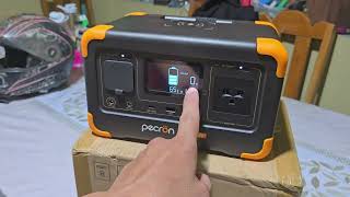 Pecron E300LFP Ph plug Philippines version Unboxing [upl. by Ahsinyar]