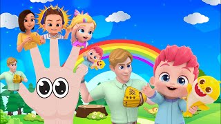 Finger Family  Baby Finger Daddy Finger  Nursery Rhymes amp Baby Songs [upl. by Niccolo]