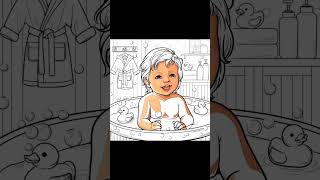 babe love song sad art drawing shorts short shortvideo mother motherlove chand [upl. by Kered]