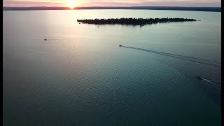 Higgins Lake Michigan Drone Video  Labor Day Extravaganza [upl. by Elbert569]