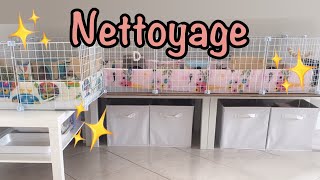 Nettoyage de cage complet  Mise à jour  Cochons d’inde [upl. by Akla]