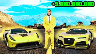 Robando TODO el DINERO del MUNDO en GTA 5 [upl. by Ayyn]