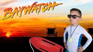 Alerte A Malibu Bay Watch Parodie Nathan [upl. by Yhtrod]