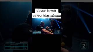 Devon larratt vs Leónidas viralvideo tiktok funny armwrestling [upl. by Terrye]