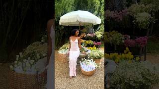 Garden party OOTD naturalhair viral fashion grwm [upl. by Nivaj620]