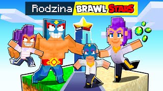 MINECRAFT ale RODZINA ZADYMIARZY z BRAWL STARS ⭐💵 [upl. by Downe574]