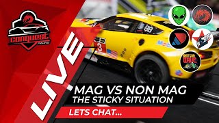 Mag Vs Non Mag The Sticky Slot Car Situation [upl. by Ardelis]