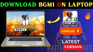 How to Download BGMI in Laptop amp PC 🔥 Laptop me BGMI Kaise Download Kare in 2024 [upl. by Enniroc]