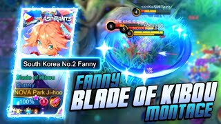 AGGRESSIVE FANNY MONTAGE FT BLADE OF KIBOU  MLBB [upl. by Wagshul]