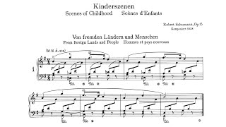 Robert Schumann  Kinderszenen Op15 Cortot [upl. by Madelena533]