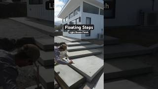 Concrete Floating Steps concretefinishing concrete floatingsteps [upl. by Hgielac]