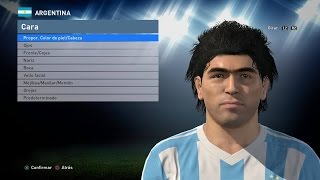 MARADONA 1986 Argentina ClásicaPES 2016 [upl. by Yeliac]