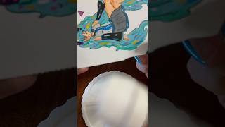 art short shorts colouring markers miku asmr satisfying speedpaint acrylicmarker [upl. by Tudela377]