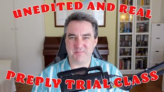 A Real Preply Trial Class  55 Minutes  Unedited Lesson on Preply [upl. by Kcuhc959]