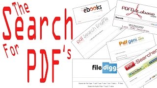 Search PDF  How to do a Google Search for PDF Documents and Other Document Search Engines [upl. by Atirehs]