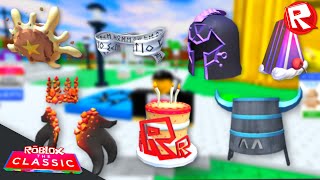 How to Get EVERY Free Item in the Roblox Classic Event [upl. by Ecneps]