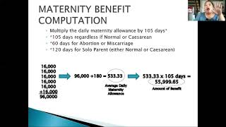 Vlog 2 How to compute my Maternity Benefit in SSS Am I qualifiedUsapang SSSPhilippines [upl. by Mayberry931]