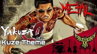 Yakuza 0  Pledge of Demon Kuze Theme 【Intense Symphonic Metal Cover】 [upl. by Yanahs]