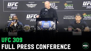 UFC 309 Jon Jones vs Stipe Miocic Press Conference Full [upl. by Lanna]