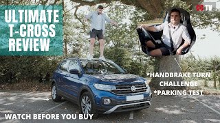 Volkswagen TCross 2020 SUV Review NEARLY CRASHED [upl. by Mandych375]