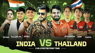 Thailand vs India 2 vs 2 nonstopgaming classyfreefire gyangaming ipl [upl. by Ijic]