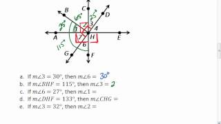 27 4 of 5 Solving for Angle Measures [upl. by Aniwde]