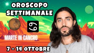 OROSCOPO DELLA SETTIMANA DAL 7 AL 14 OTTOBRE [upl. by Shepard702]