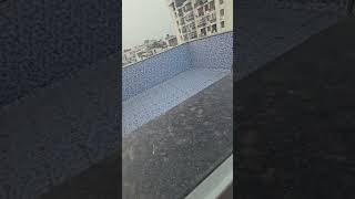 Terrace Waterproof Tiles work home realestate interiordesign terrace waterproofing pool [upl. by Torrance]