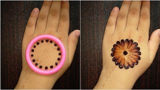 Beautiful easy trick mehndi designs  mehndi designs for hands  henna designs [upl. by Alac800]