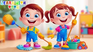 Clean Your Room  Fun Way To Clean Room for Kids [upl. by Neit]