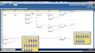 Zelio logic video turorial 14 DOL motor starter fwd and rev with delay example 2 [upl. by Anjanette]