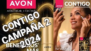 CATÁLOGO AVON CONTIGO CAMPAÑA 2  2024 [upl. by Daley]