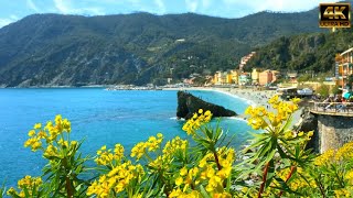 Cinque Terre  Monterosso al Mare  One of The Most Beautiful Village on the Italian Riviera 4K60fps [upl. by Gnuhp]