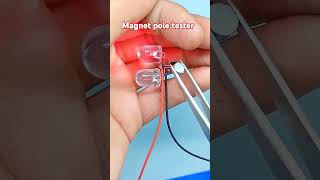 How to make magnet pole tester ytshorts iti electrician practical experiment [upl. by Llered]