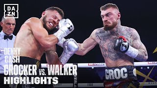 Lewis Crocker vs Conah Walker  Fight Highlights [upl. by Apoor]