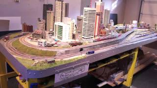 N Scale Layout Tour [upl. by Htaeh315]