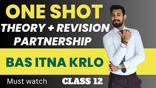 Partnership Theory  One shot Revision  Class 12 [upl. by Ciaphus]