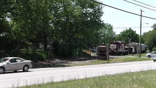 Horn Show from a GP9 SRNJ 100 pulling into Swedesboro [upl. by Leirol]